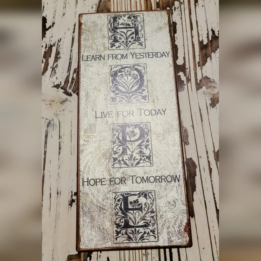HOPE Metal Sign - Picture 2 of 2
